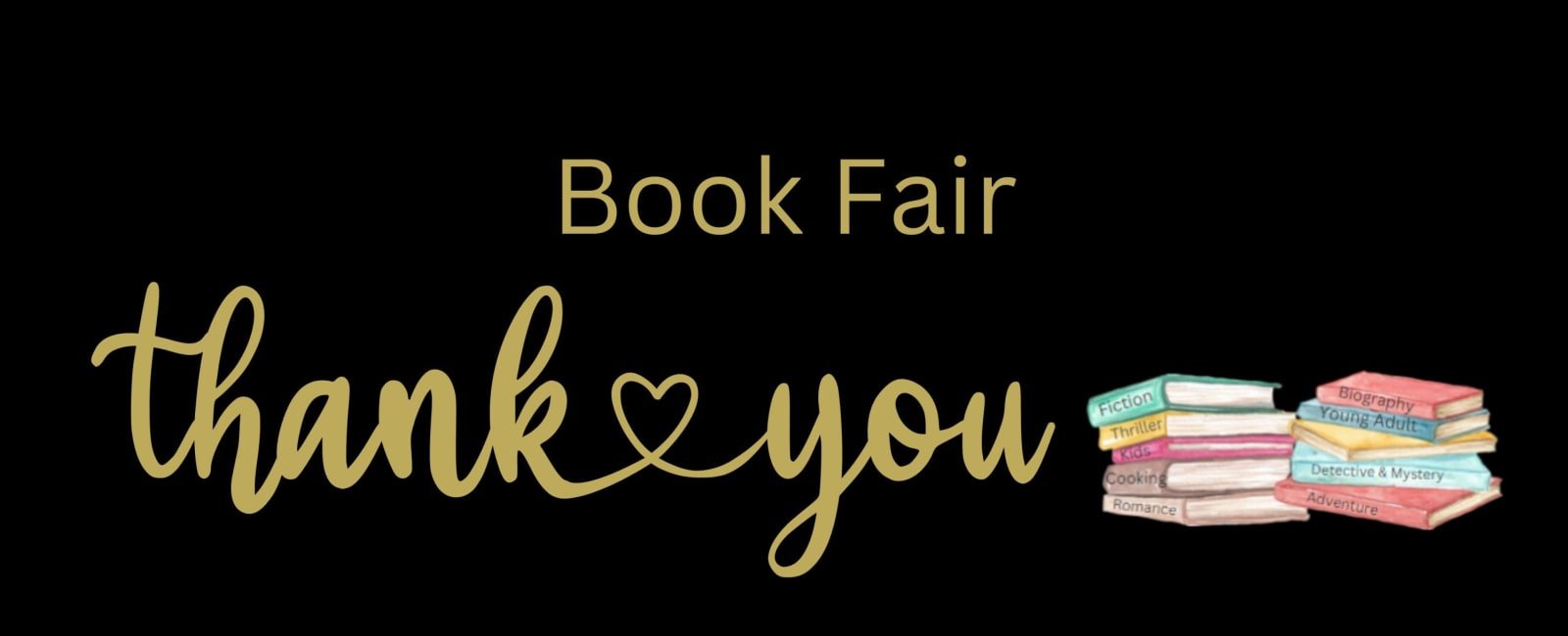 Foxy Book Fair - Thank you Community!